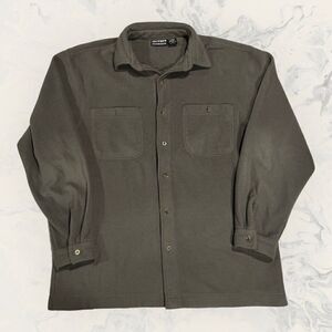 Sierra Experience Green Long Sleeve Button Up Jacket Men’s Size Medium